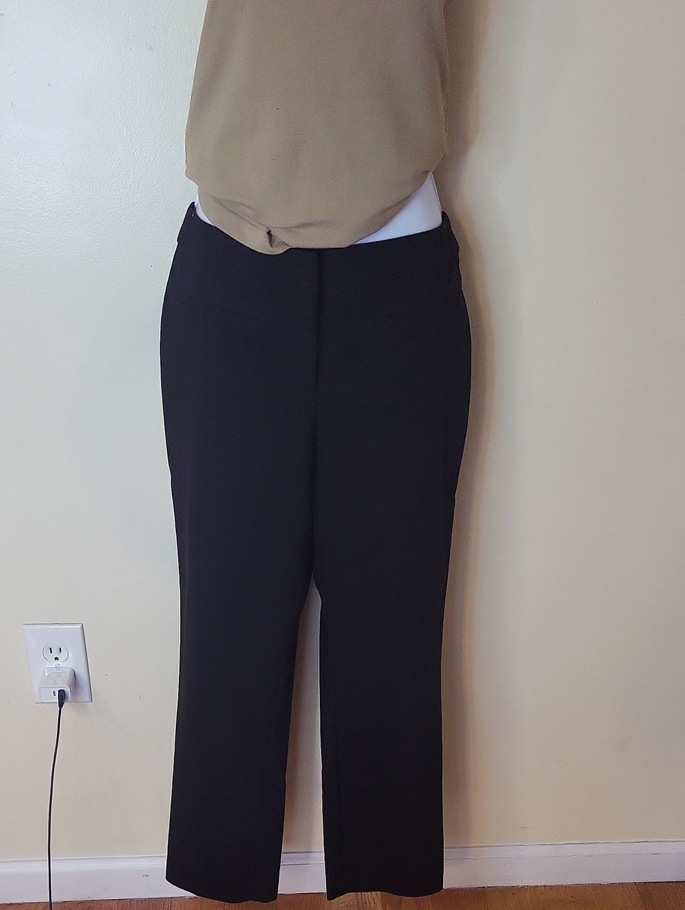 Chico's Black Straight-Leg Women's Pants